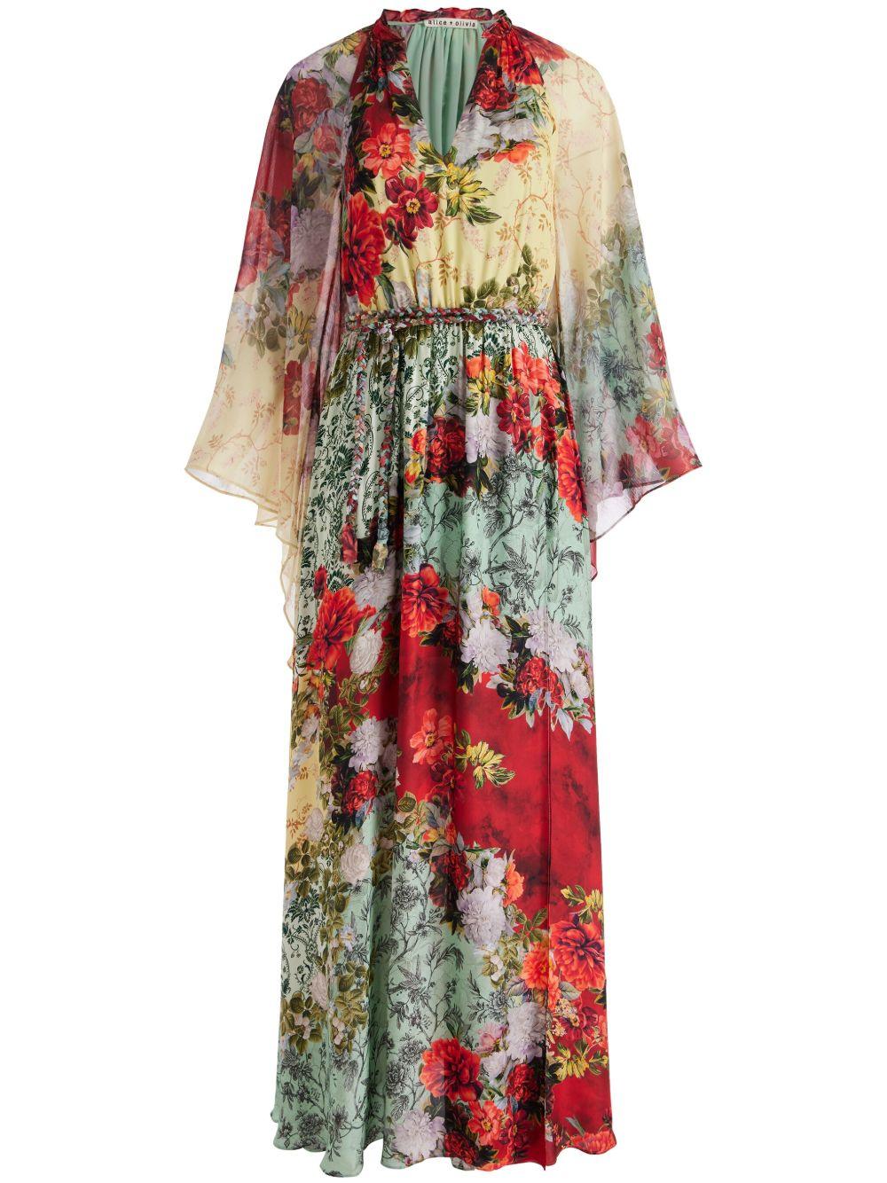 Malinda floral-print maxi dress Product Image