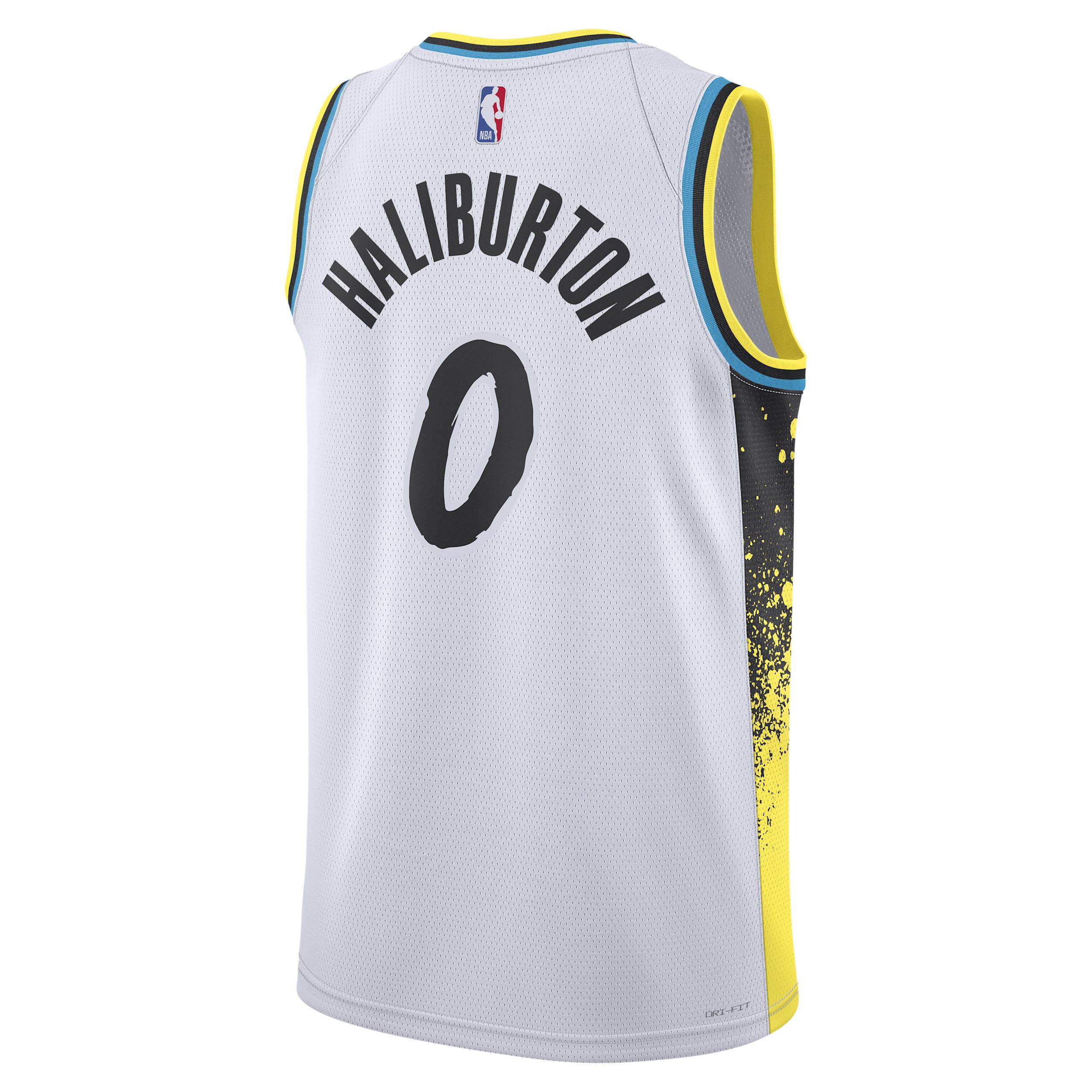 Tyrese Haliburton Indiana Pacers 2024/25 City Edition Men's Nike Dri-FIT NBA Swingman Jersey Product Image
