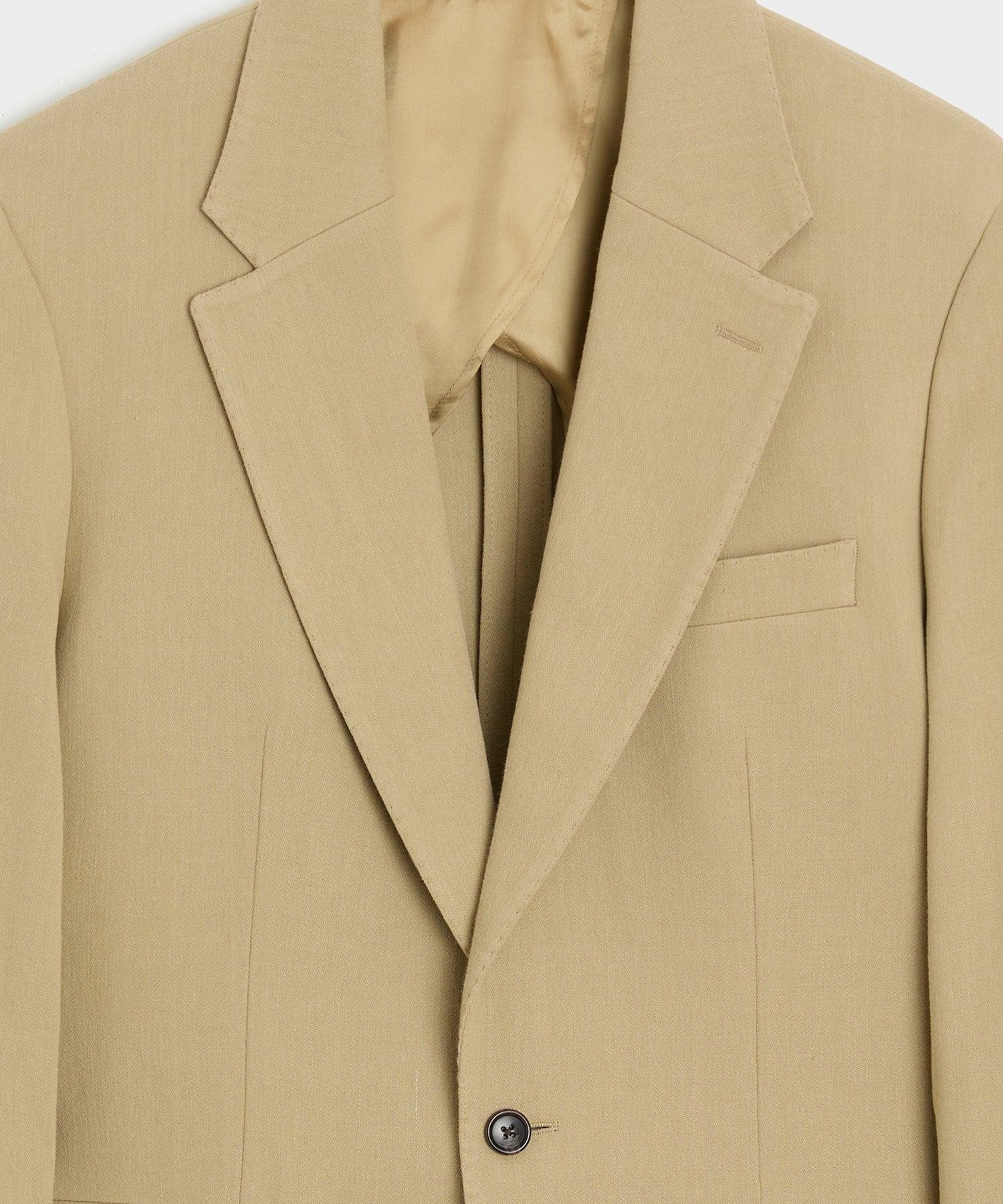 Italian Cotton Crepe Wythe Jacket Product Image