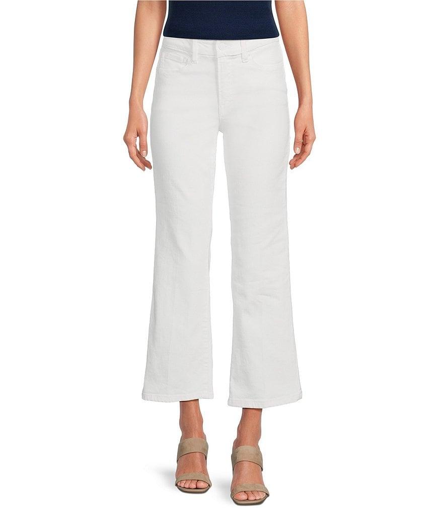 Good American Good Legs Mid Rise Crop Mini Boot Jeans Product Image