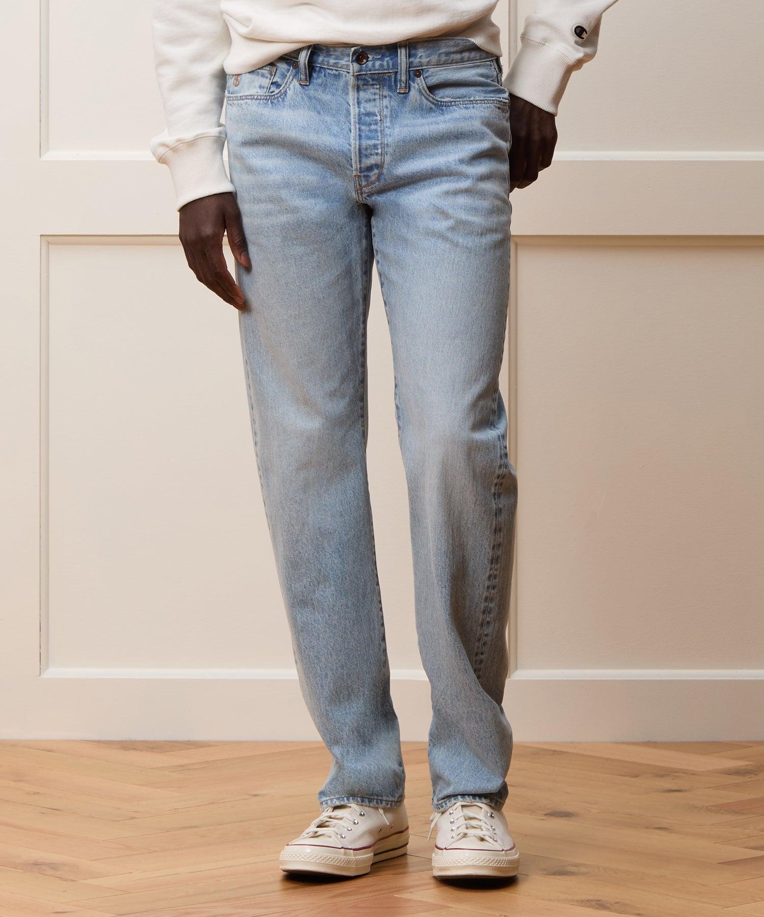 Straight Fit Selvedge Jean Product Image