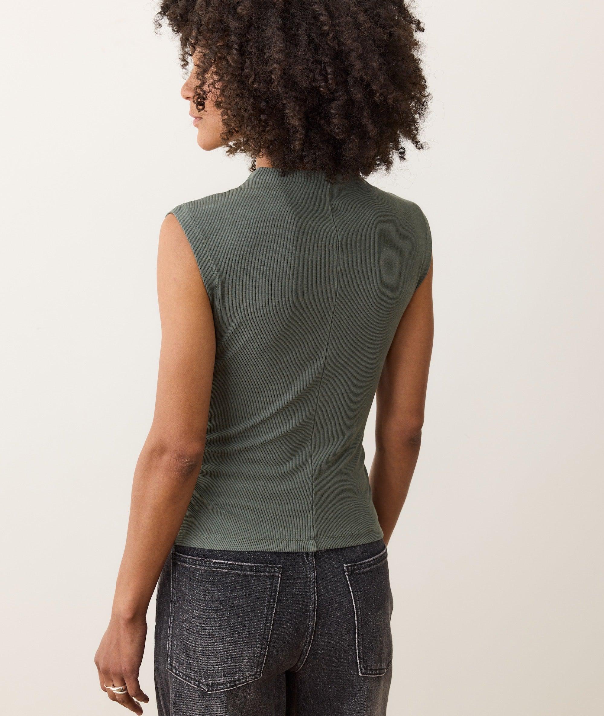 Lexi Rib Sun-In Mockneck Top Product Image