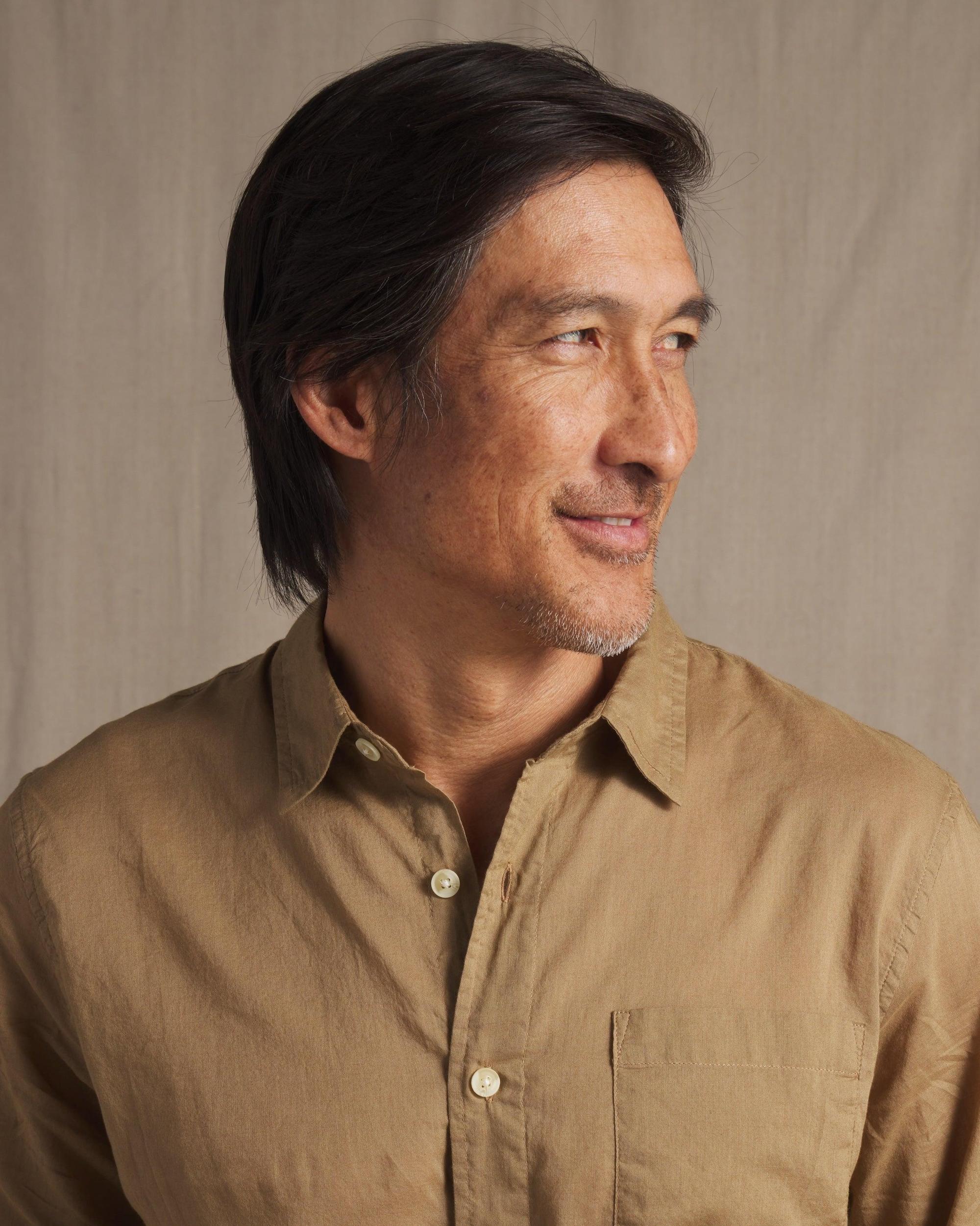 Portofino Featherweight Poplin Shirt - Ermine Product Image