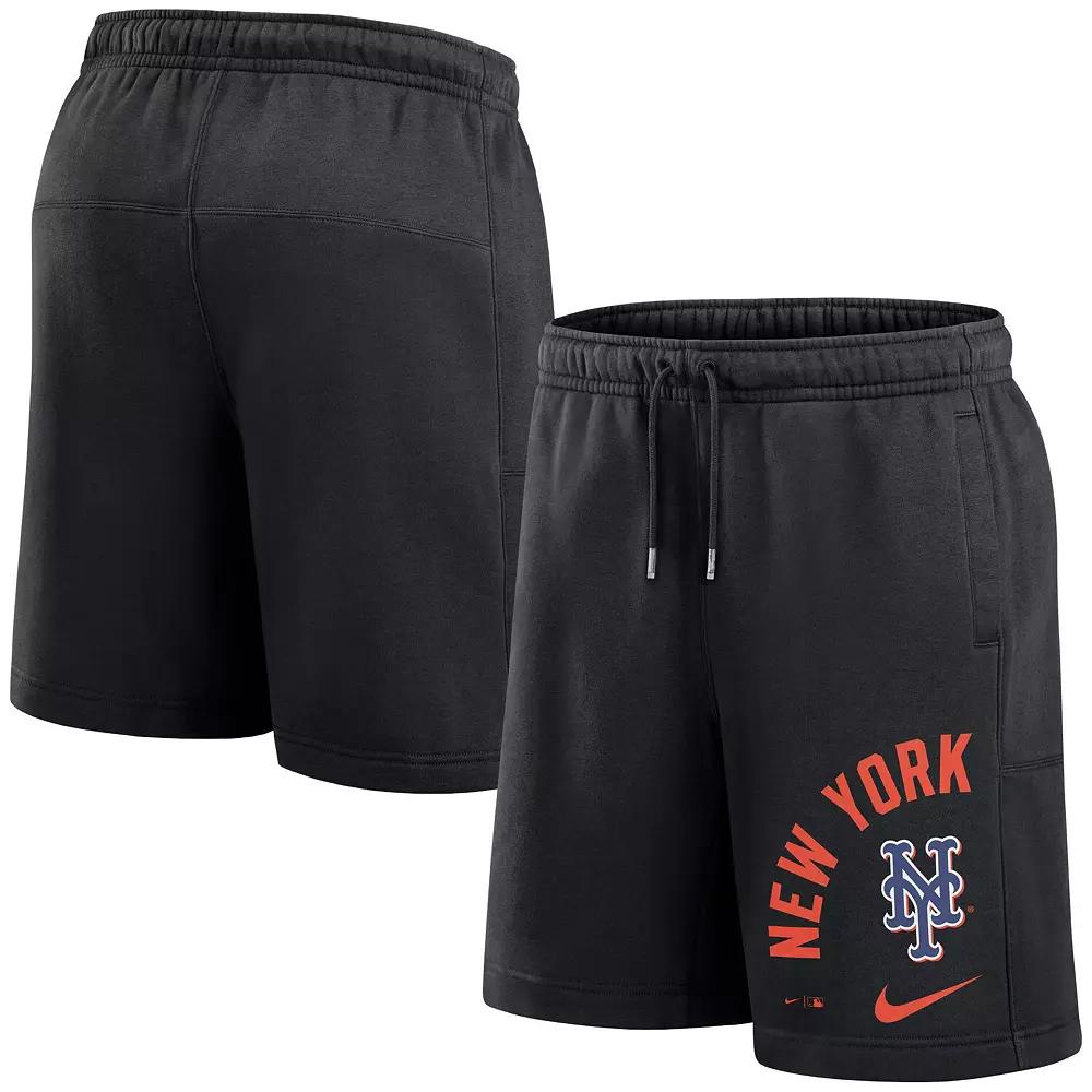 Men's Nike Black New York Mets Arched Kicker Shorts, Size: XL Product Image