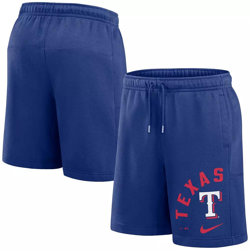 Men's Nike Navy Atlanta Braves Arched Kicker Shorts,  Product Image