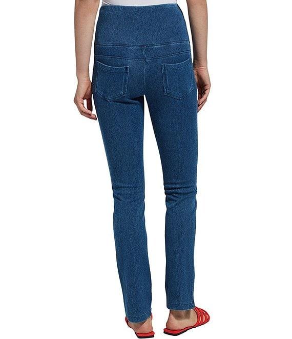Lysse Denim Straight Leggings Product Image