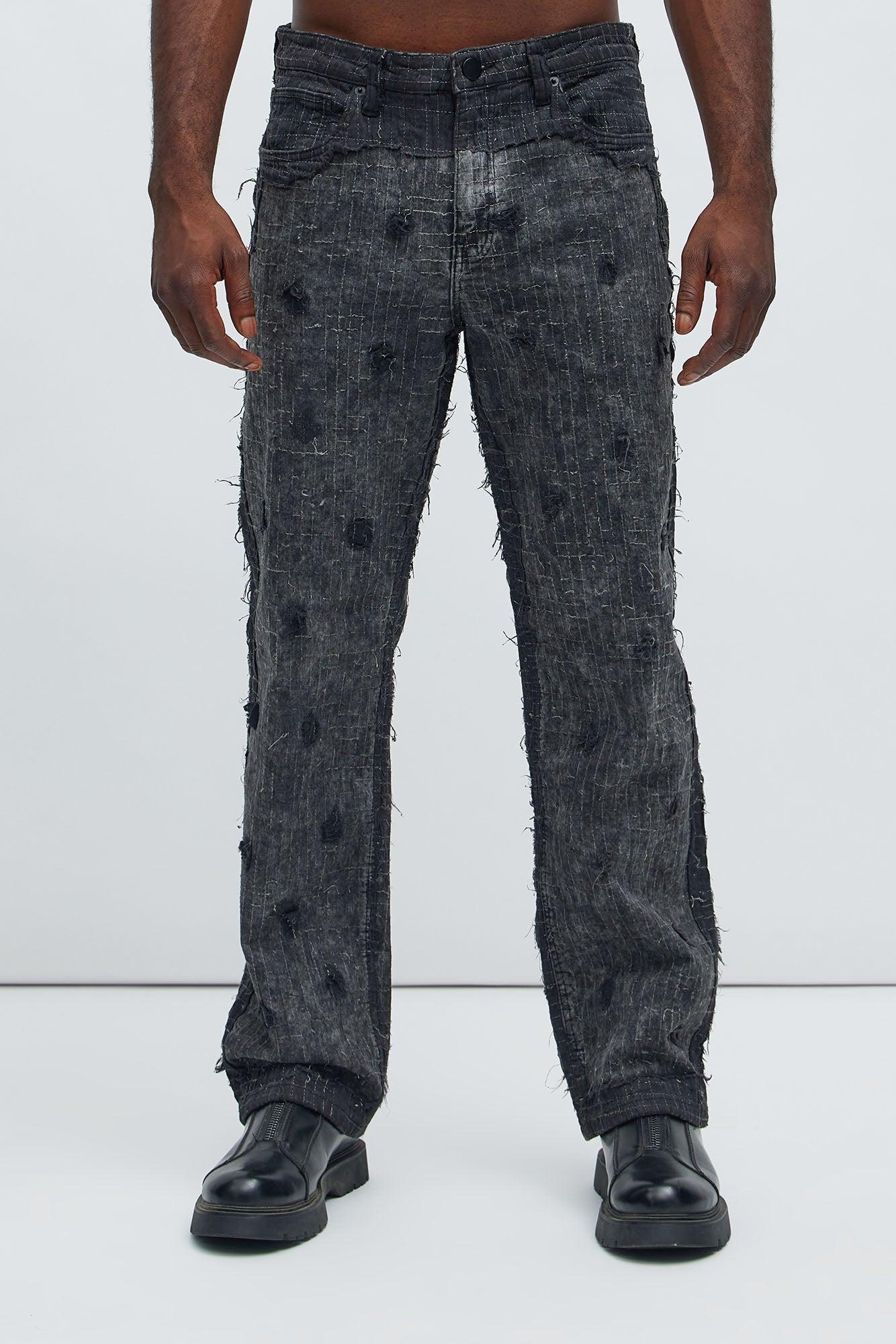 Rockstar Straight Jeans - Black Wash Product Image