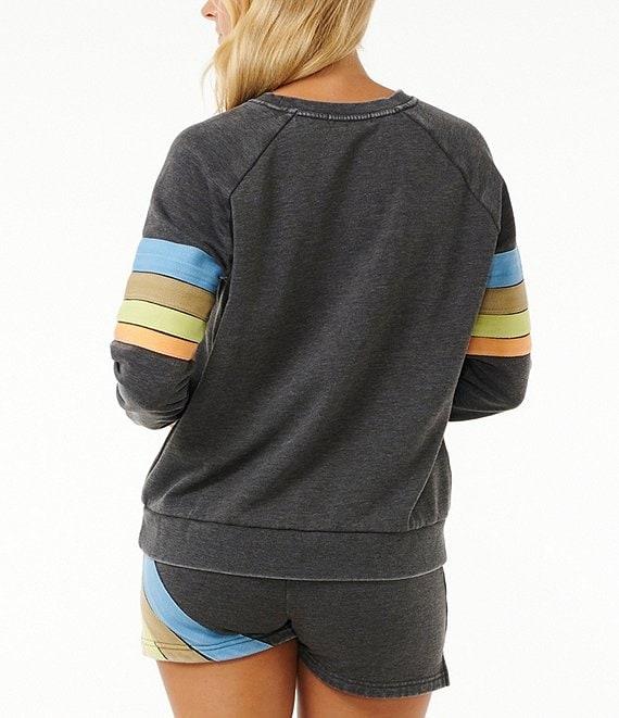 Rip Curl High Tide Surf Raglan Sleeve Coordinating Sweatshirt Product Image