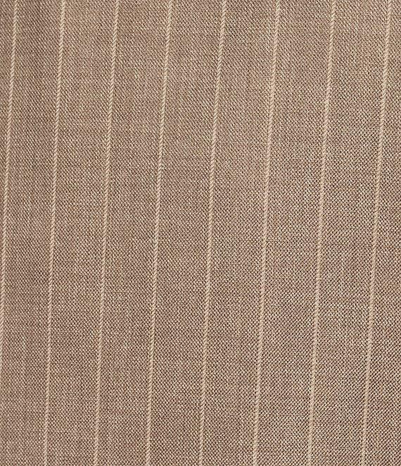 Hart Schaffner Marx New York Modern Fit Flat Front Stripe 2-Piece Suit Product Image
