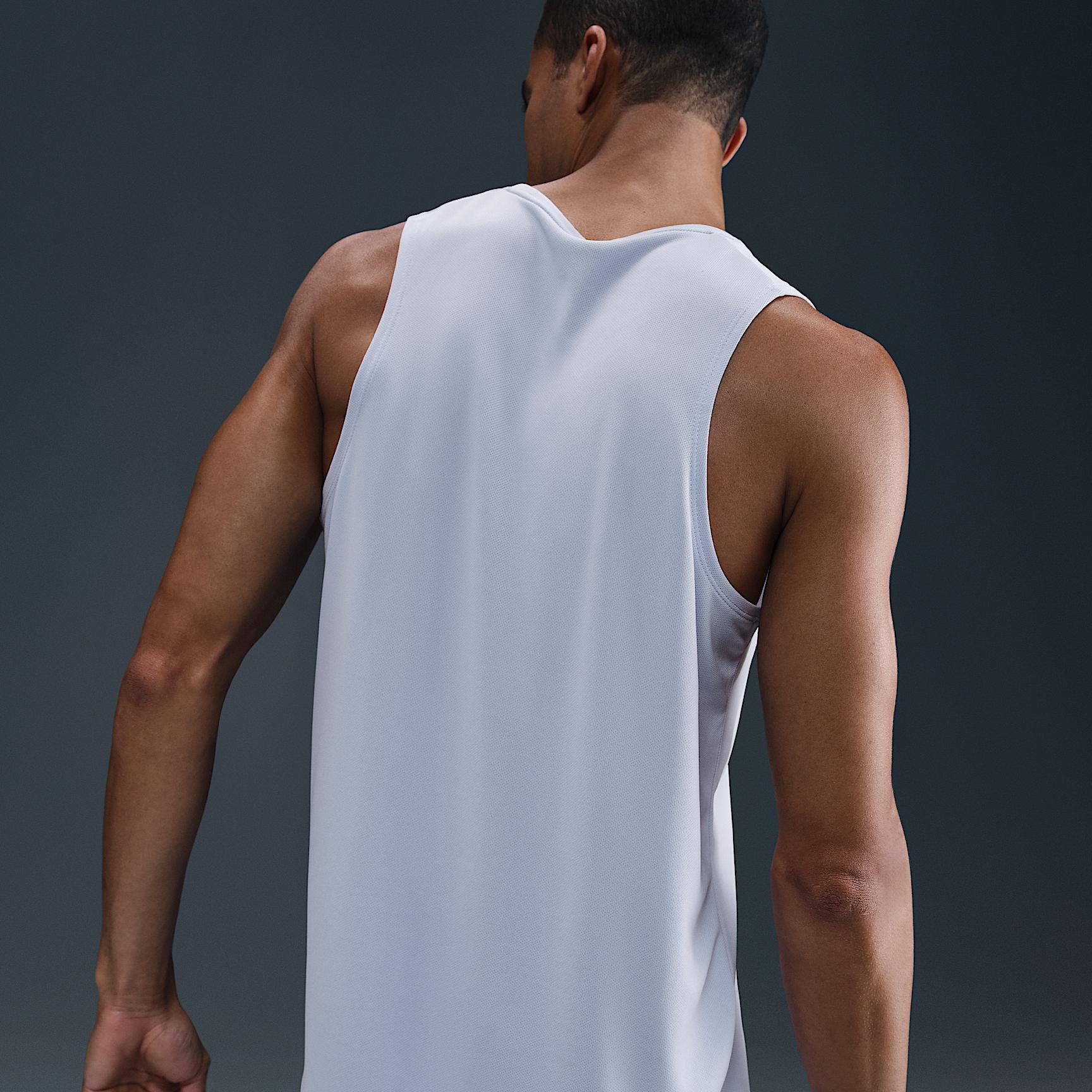 Nike Mens Miler Dri-FIT Running Tank Top | DV9321-057 Product Image