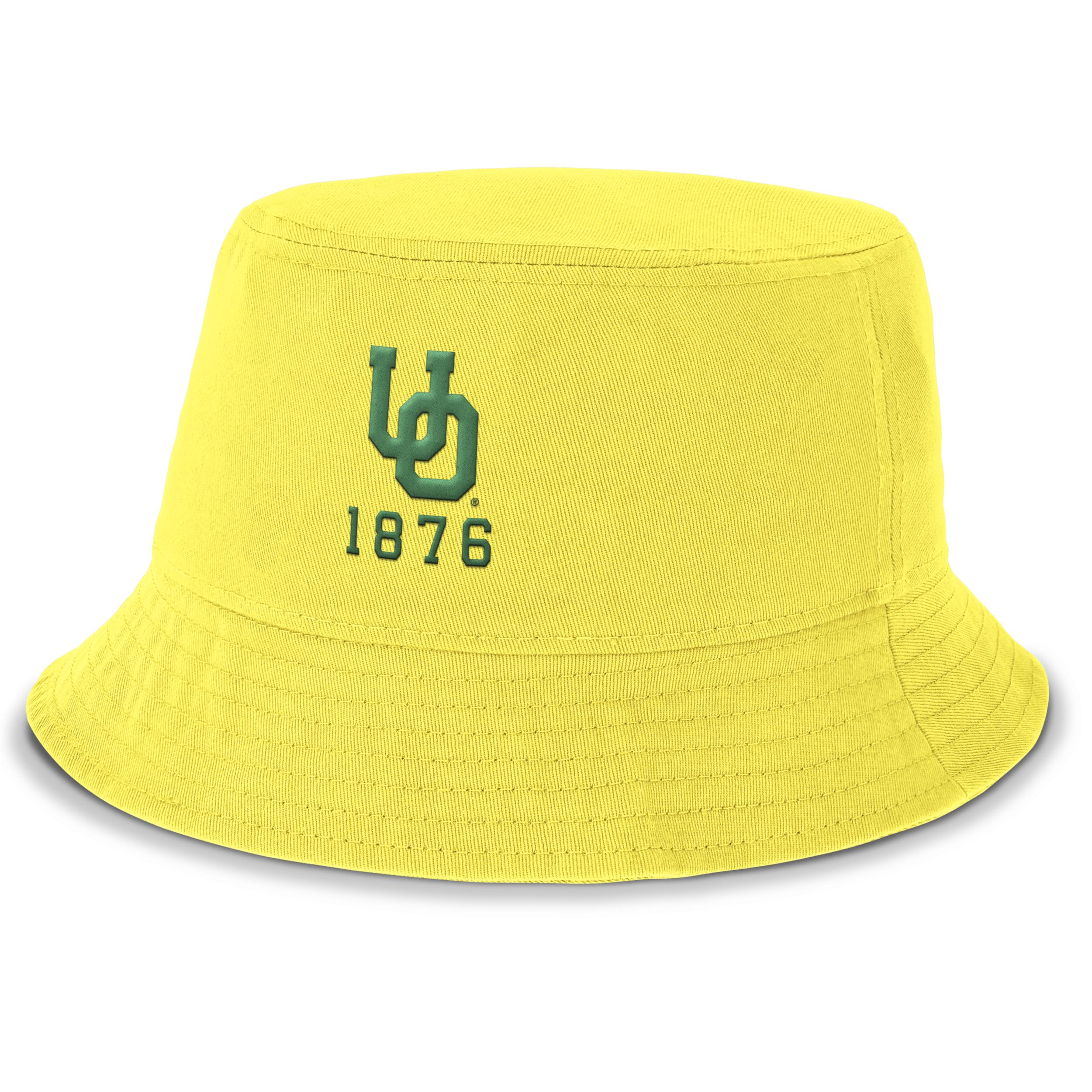 Men's Nike Yellow Oregon Ducks Legacy Apex Bucket Hat,  Product Image