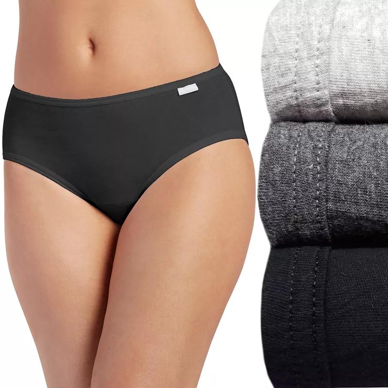 Women's Jockey® Elance 3-pk. Combed Cotton Hipster Panty Set 1482, Pale Cosmetic Product Image