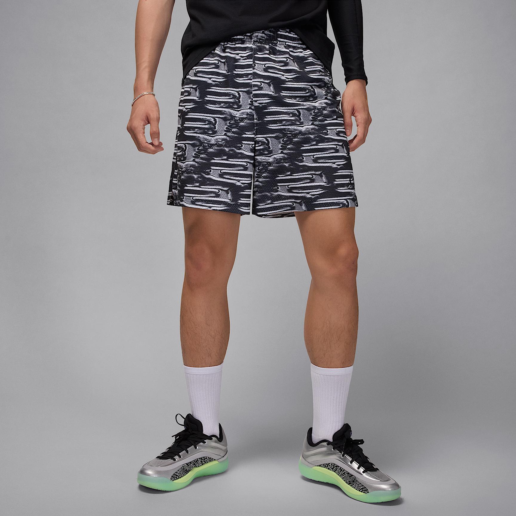 Jordan Sport Men's Dri-FIT Printed Mesh Shorts Product Image