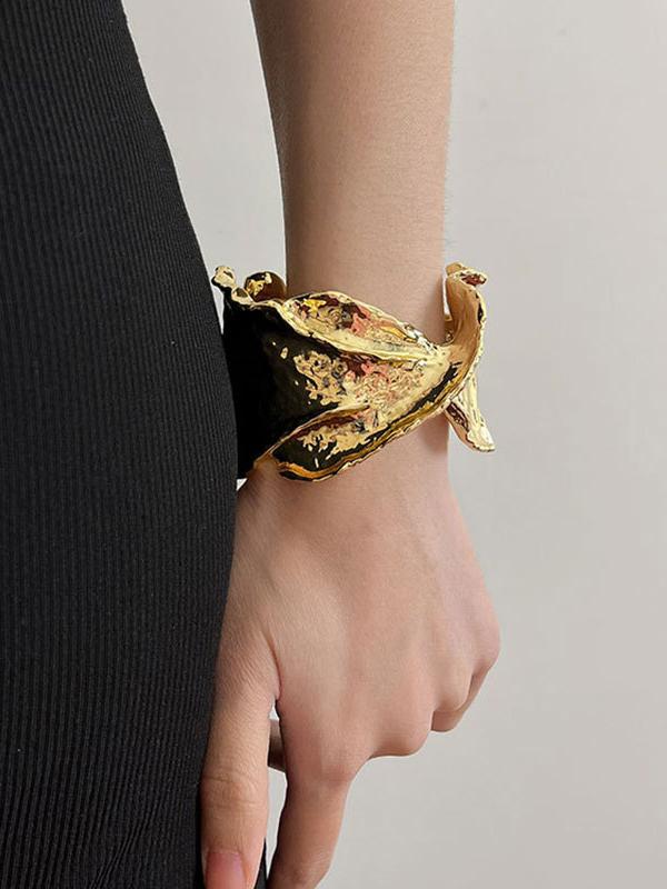 Geometric Ringent Solid Color Bracelet Accessories Product Image