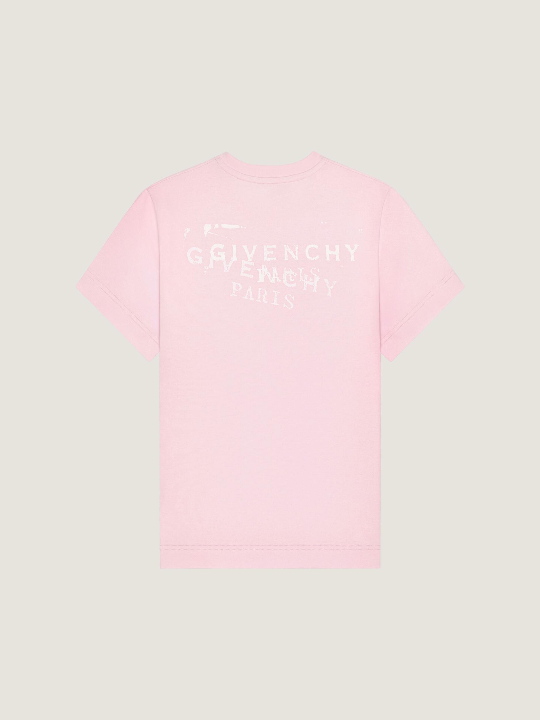 T-shirt in cotton with Givenchy Stamp print Product Image