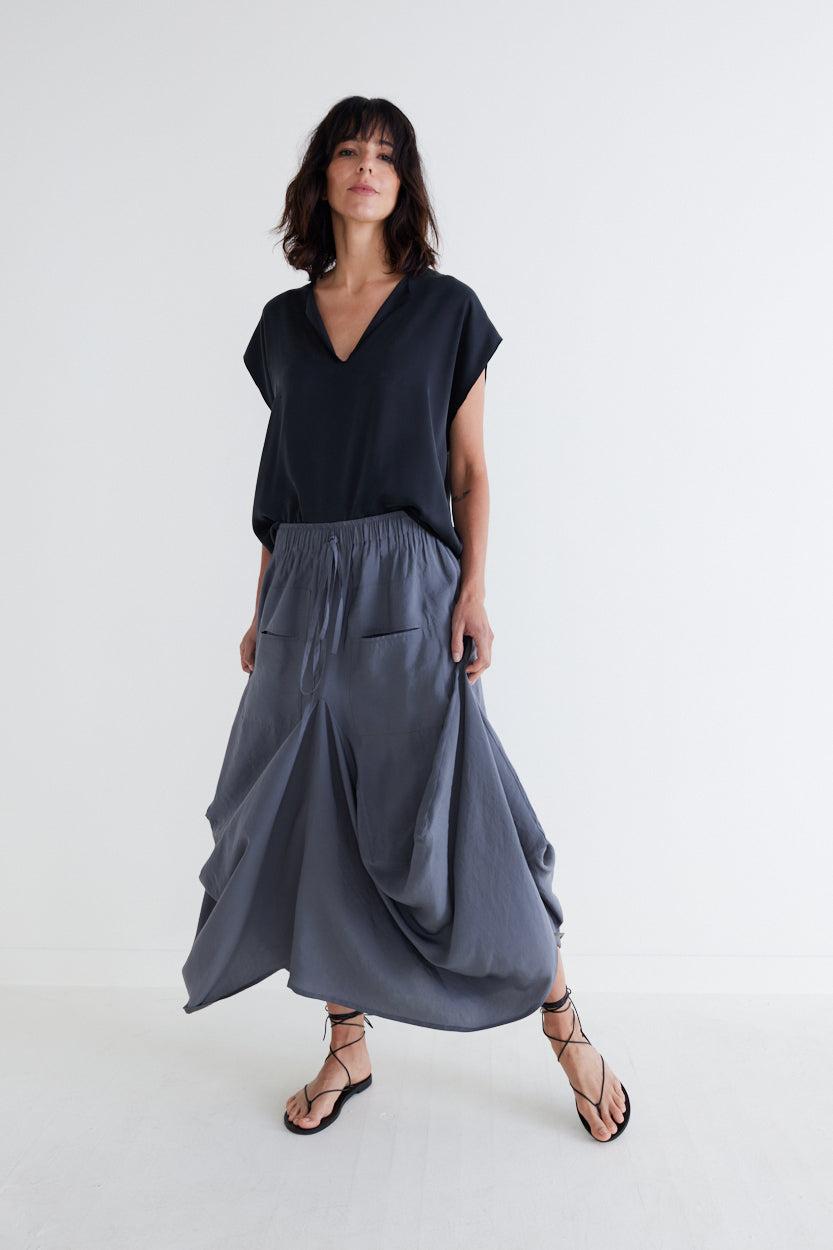 The Light Poplin Go-To Skirt Product Image