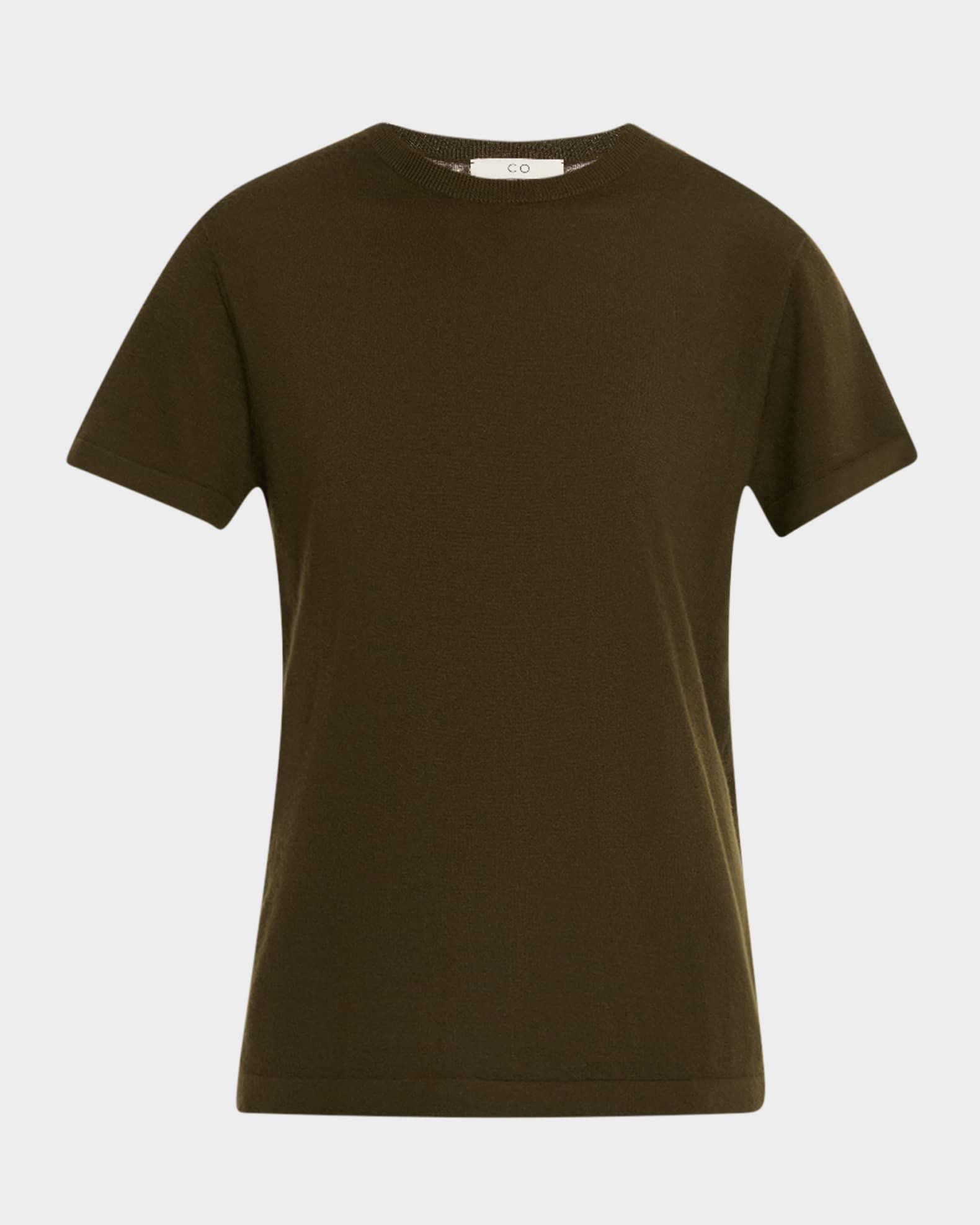 Cashmere Short-Sleeve Tee Product Image
