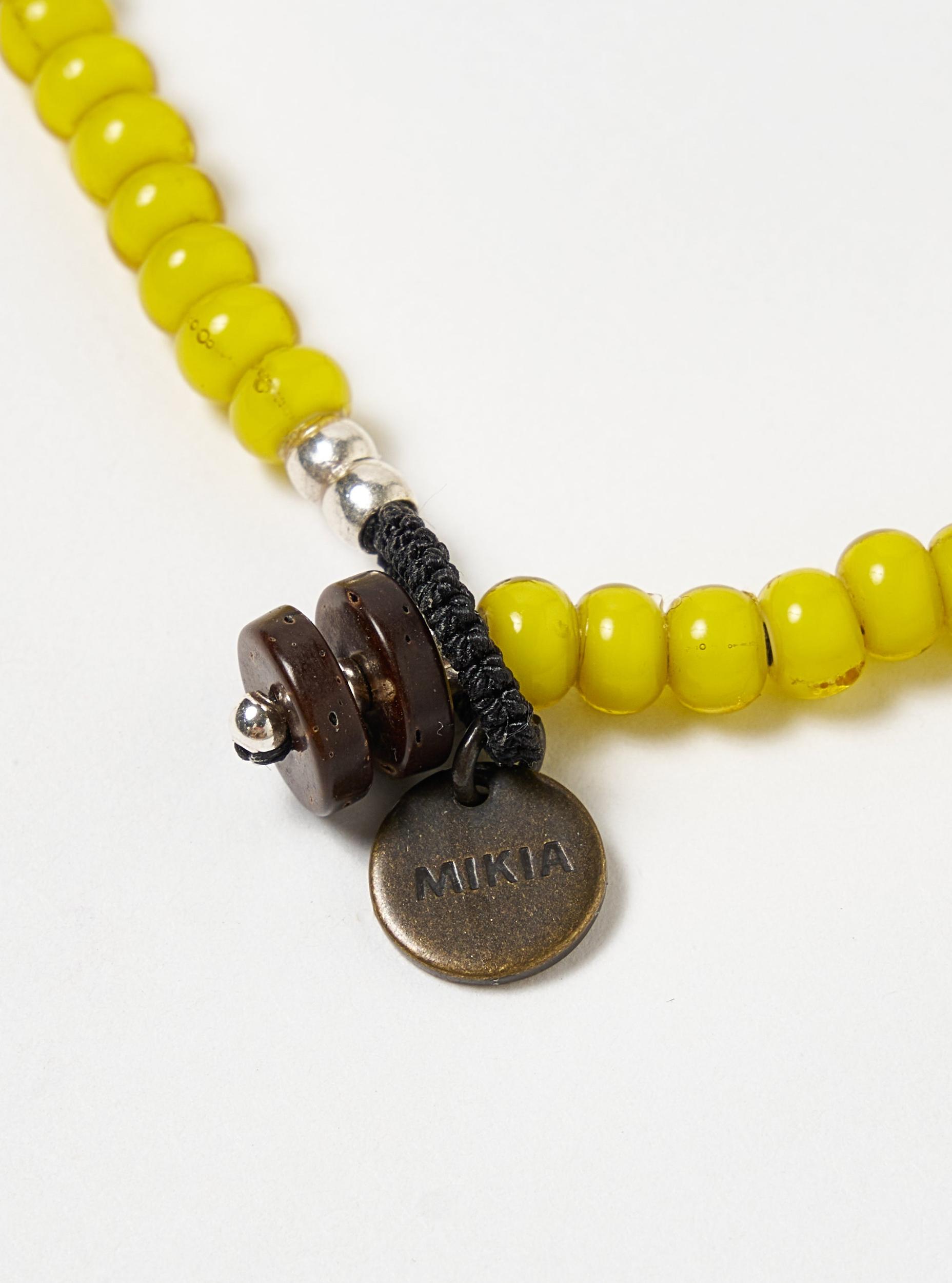 Mikia Bracelet in Yellow/White Hearts Product Image