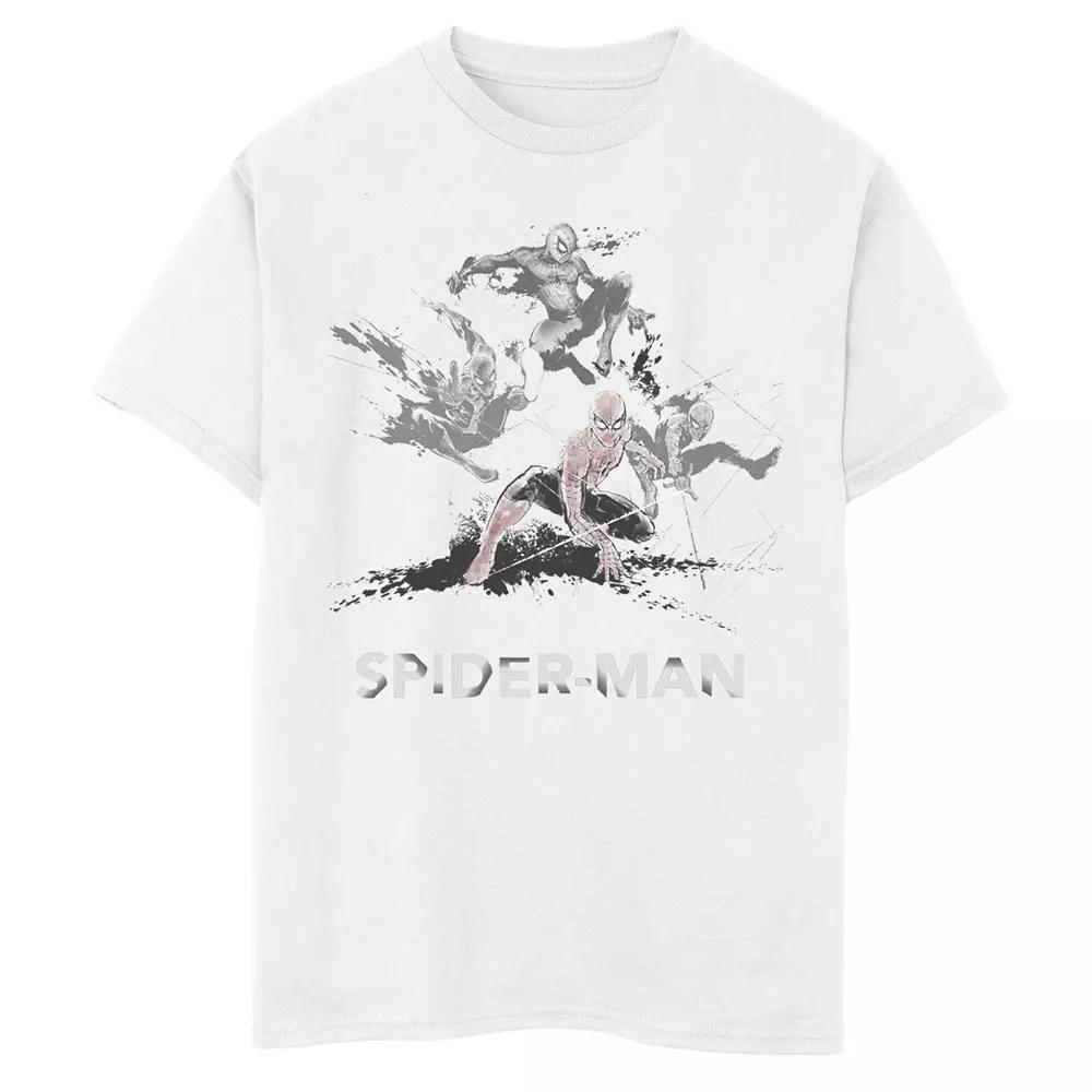 Boys 8-20 Marvel Spider-Man Splat Art Poster Graphic Tee, Boy's,  Product Image