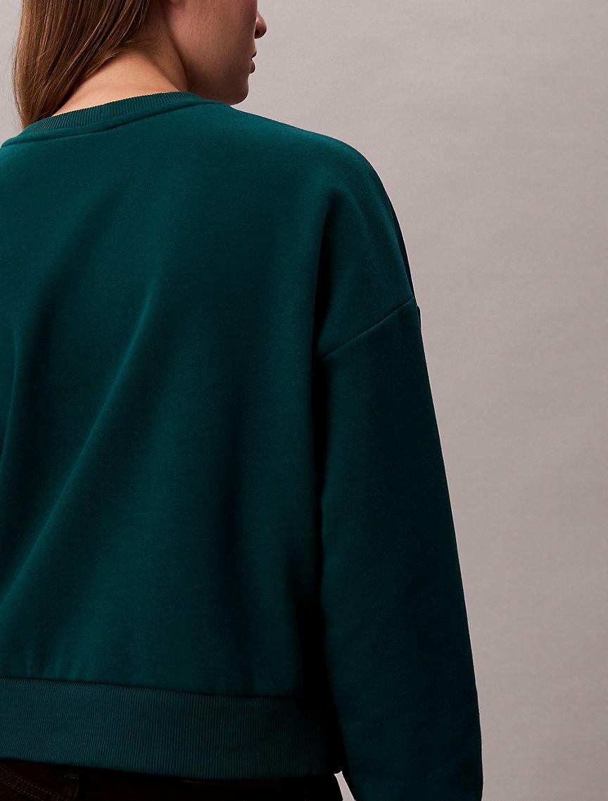 Fleece Logo Graphic Relaxed Sweatshirt Product Image