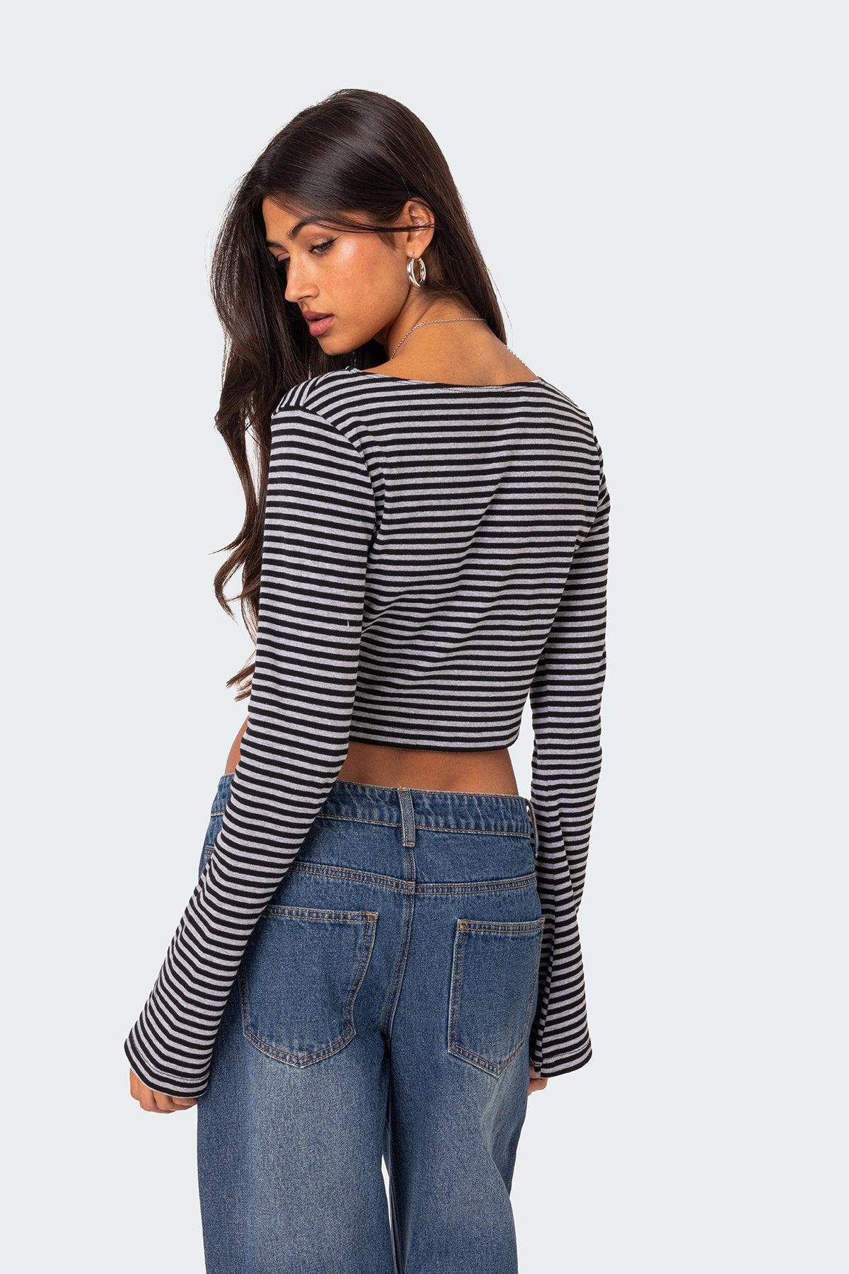 Charlee Striped Top Product Image