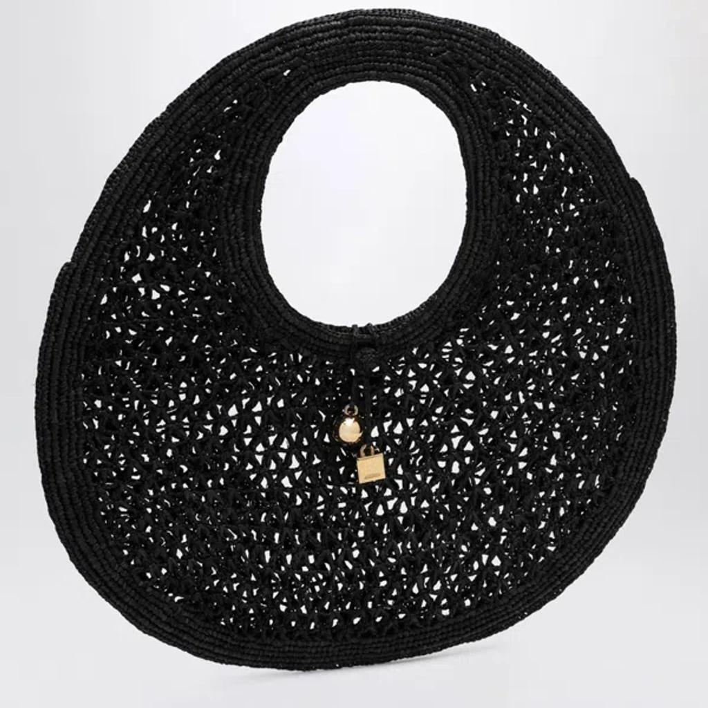 Le Rond Spiaggia raffia shoulder bag Product Image