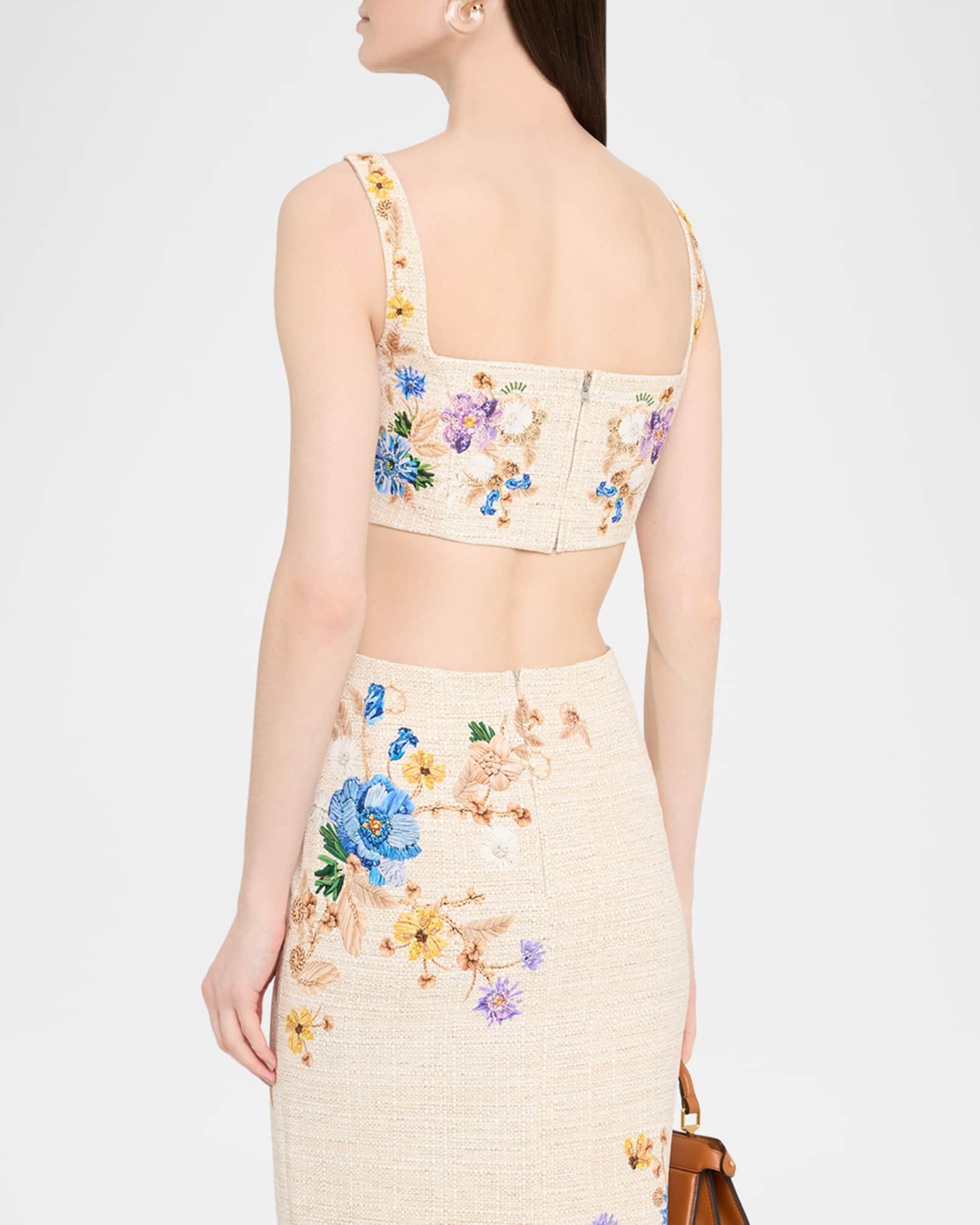 Calix Square-Neck Bralette Top Product Image