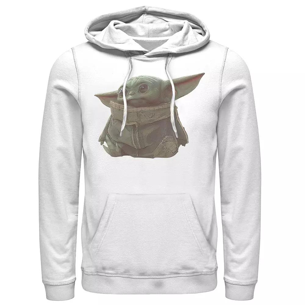 Men's Star Wars The Mandalorian The Child aka Baby Yoda Portrait Hoodie,  Product Image