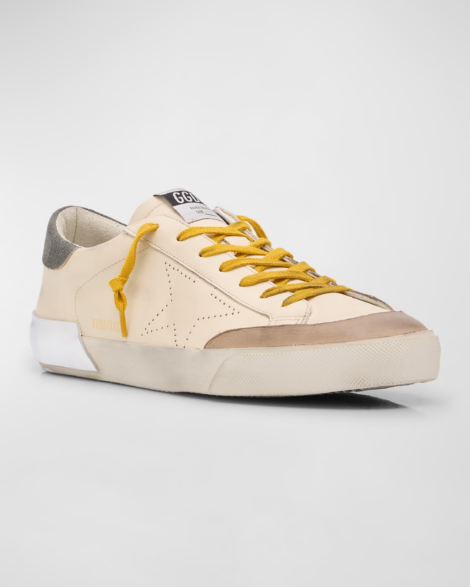 Men's Super-Star Penstar Leather Low-Top Sneakers Product Image