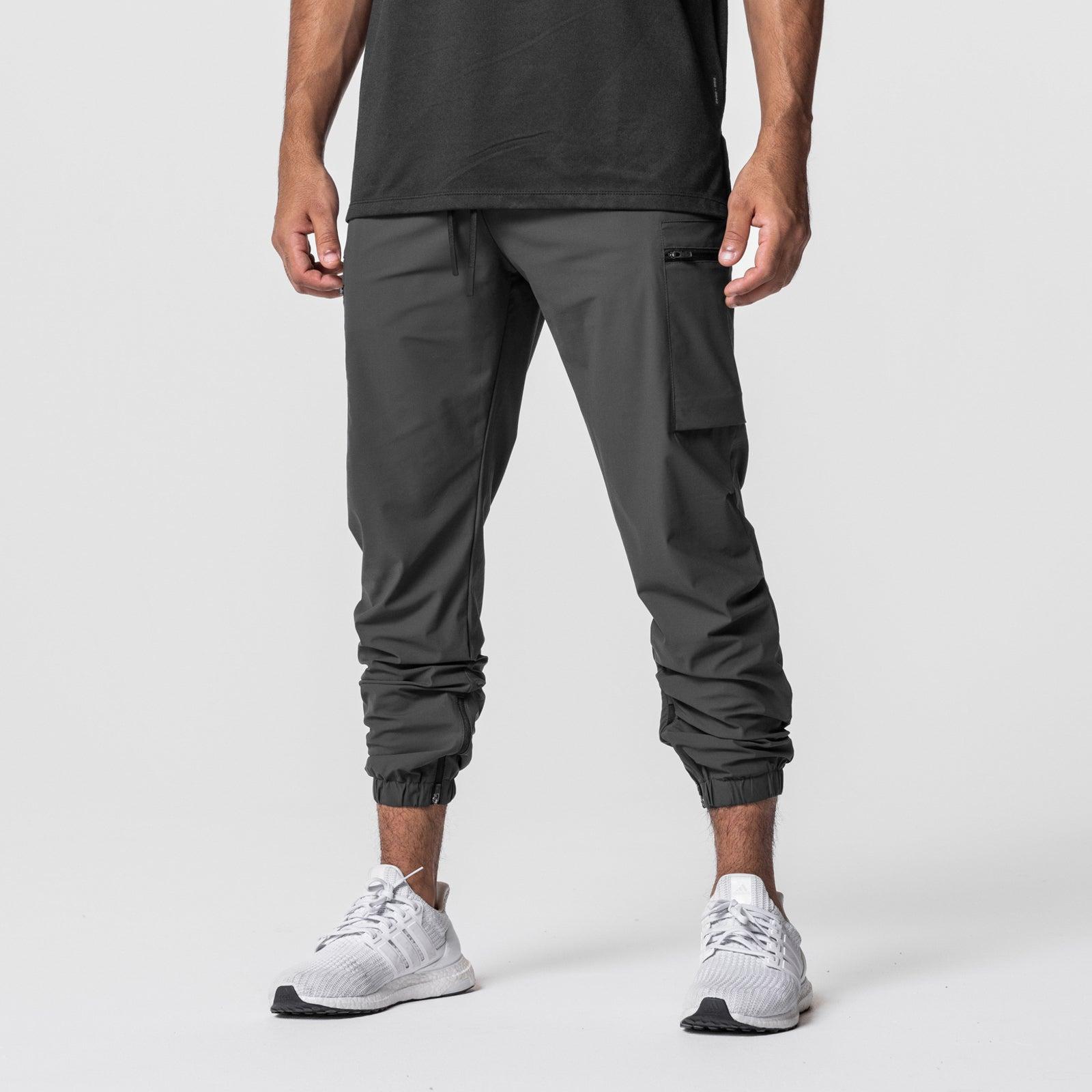 0656. Tetra-Lite® Standard Zip Jogger - Space Grey Male Product Image