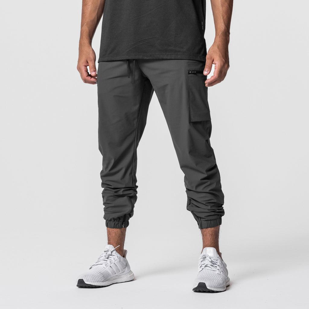 0656. Tetra-Lite® Standard Zip Jogger - Space Grey Male Product Image