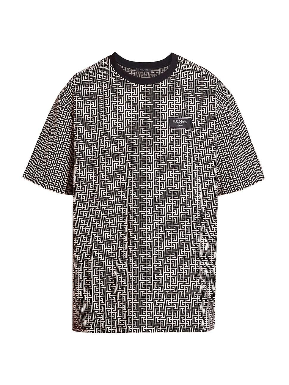 Mens Monogram Couture Label T-Shirt Product Image