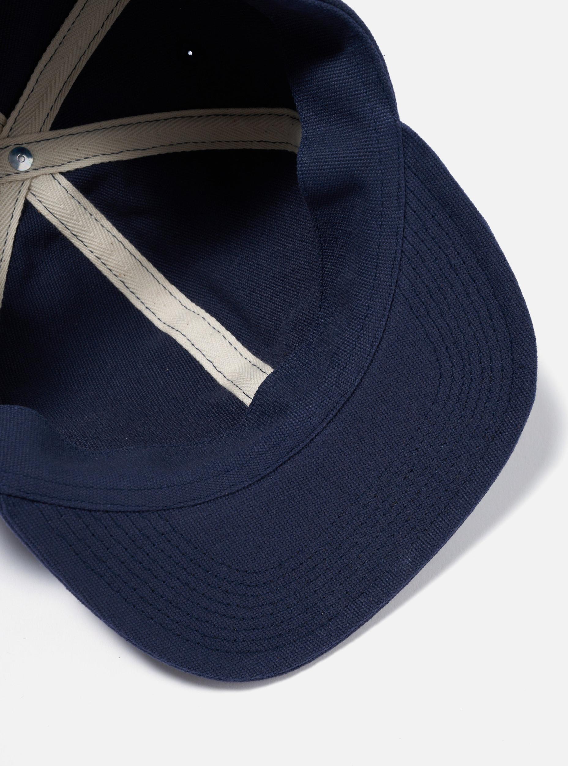 Navy Canvas Baseball Hat Product Image