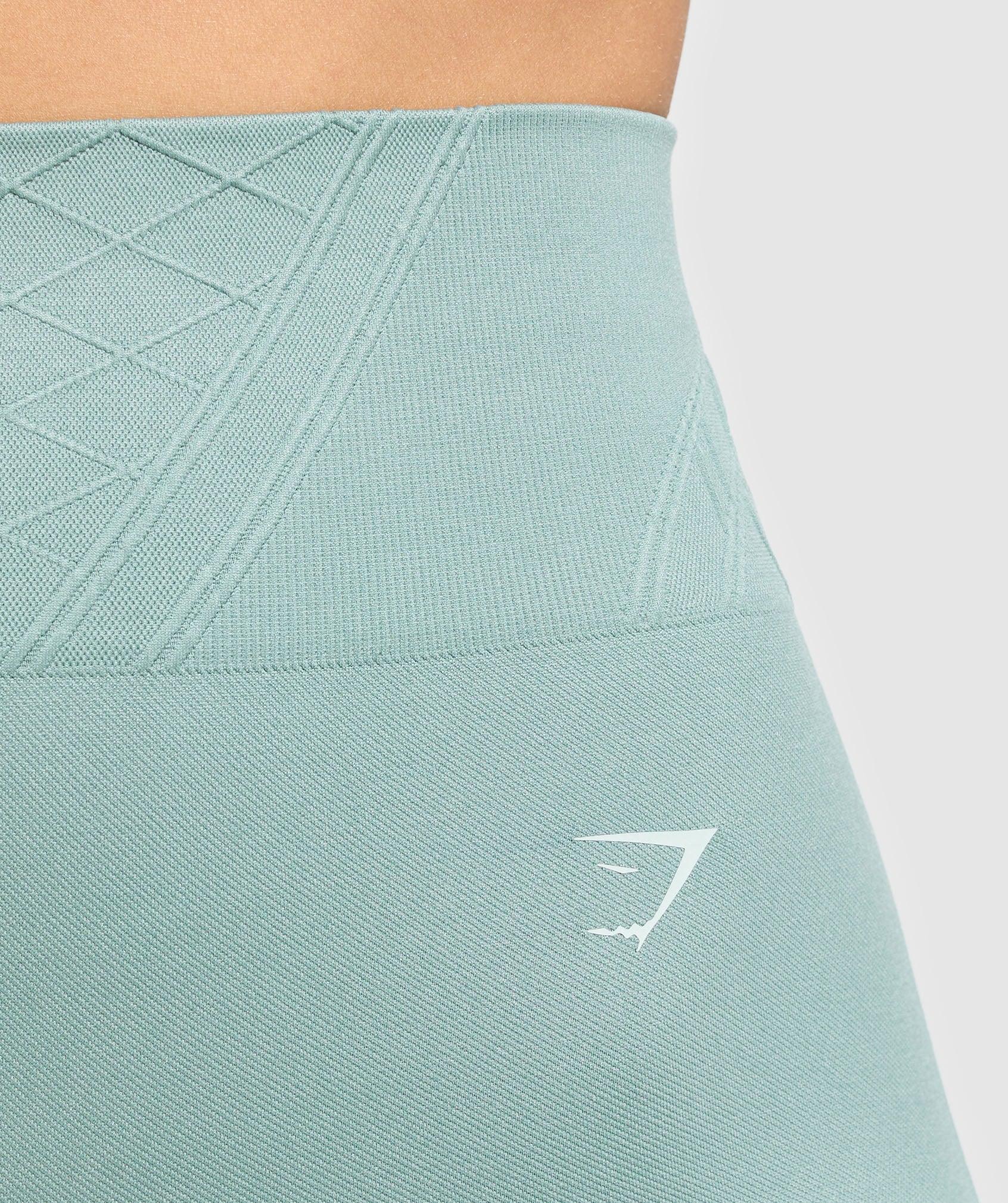 Gymshark Corset Seamless Leggings - Celeste Blue Female Product Image