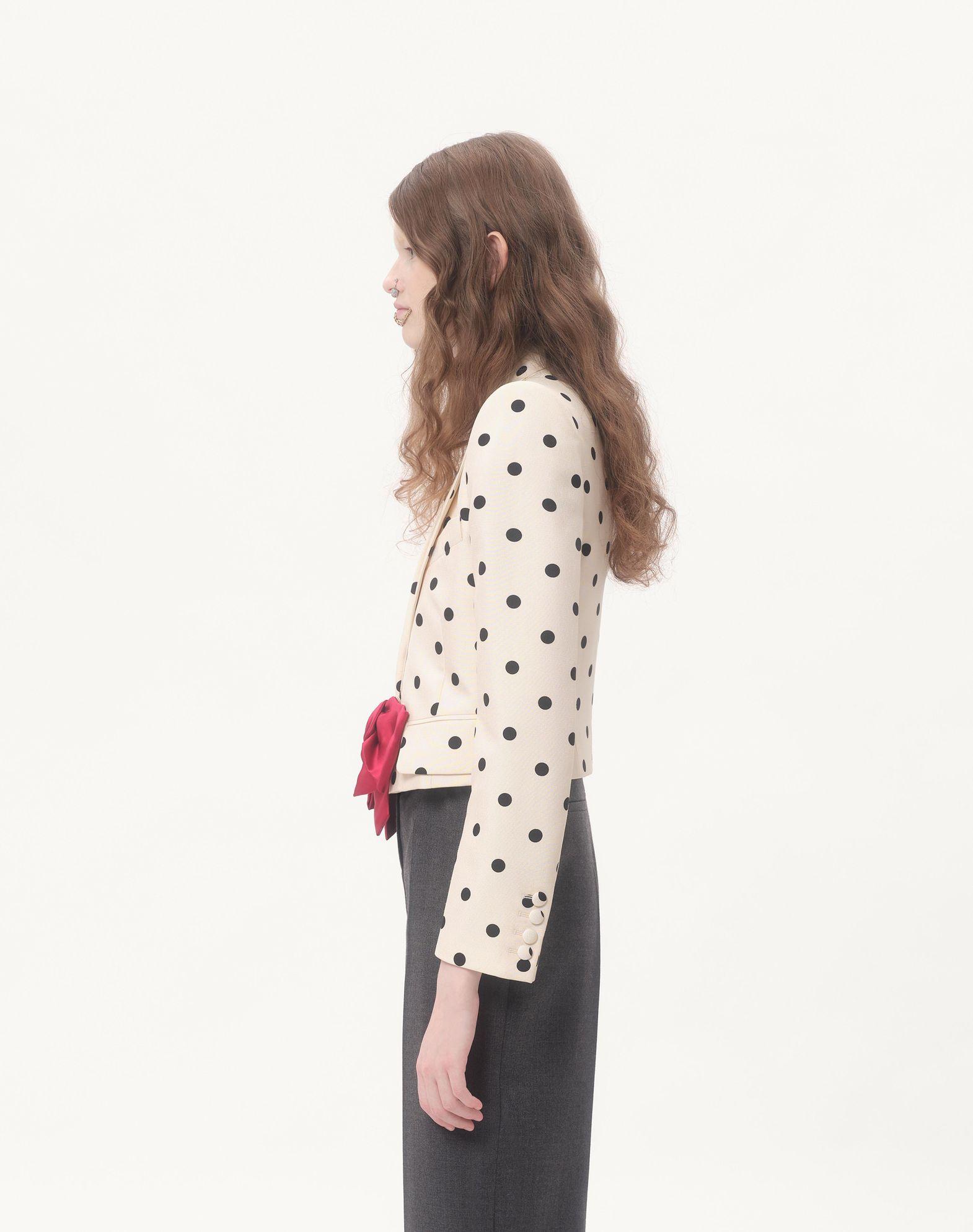 Shantung Jacket With Plusdepois Print  Product Image