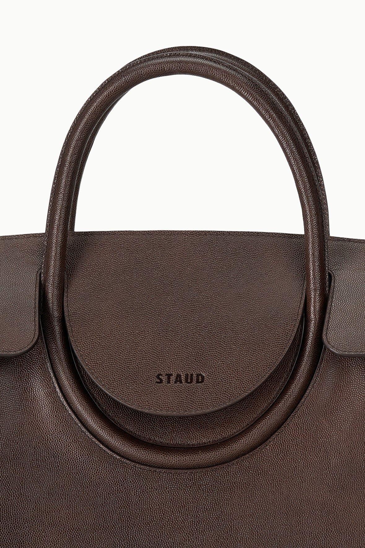 LARGE MAUDE CARRYALL | ESPRESSO Product Image