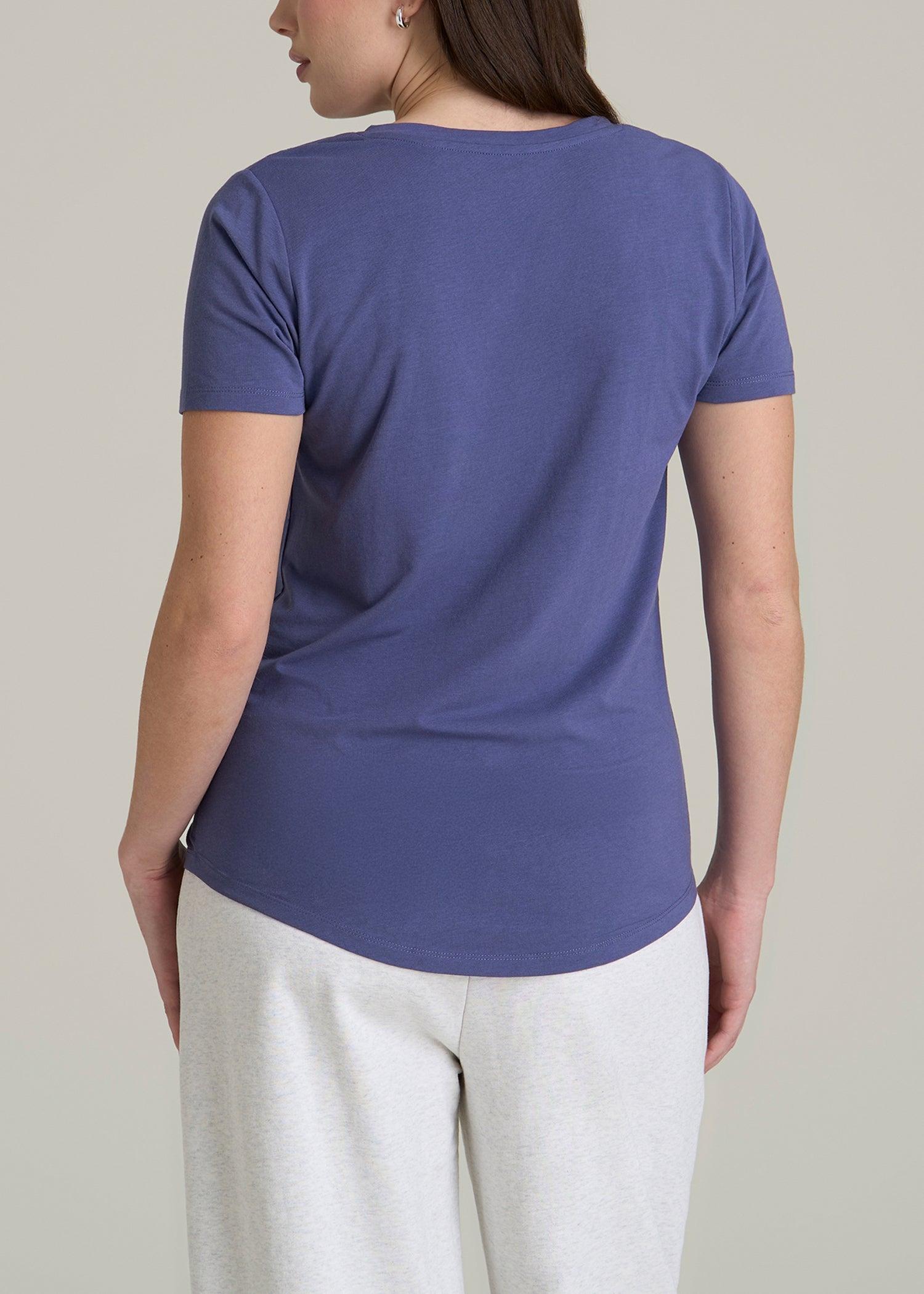 Women's Tall Scoop V-Neck Tee in Future Dusk Product Image