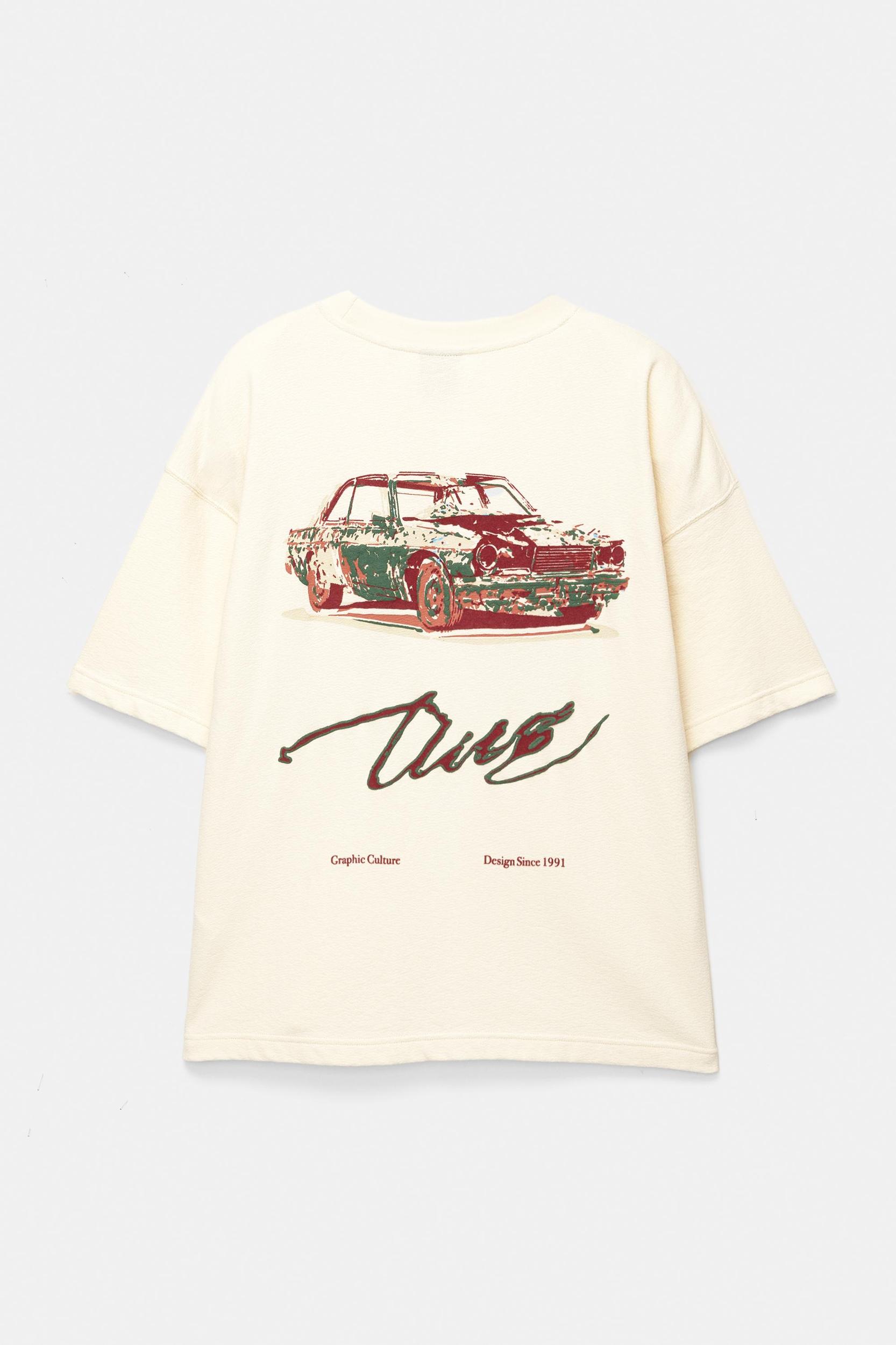 Car graphic T-shirt Product Image