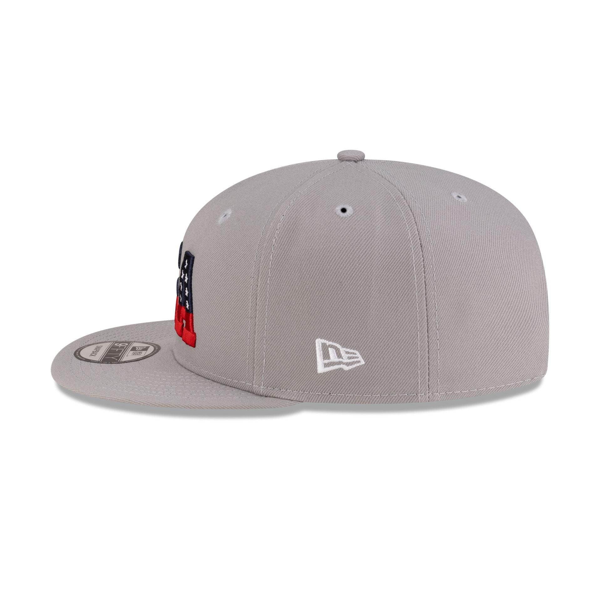New Era Cap USA Stars Gray 9FIFTY Snapback Hat Male Product Image