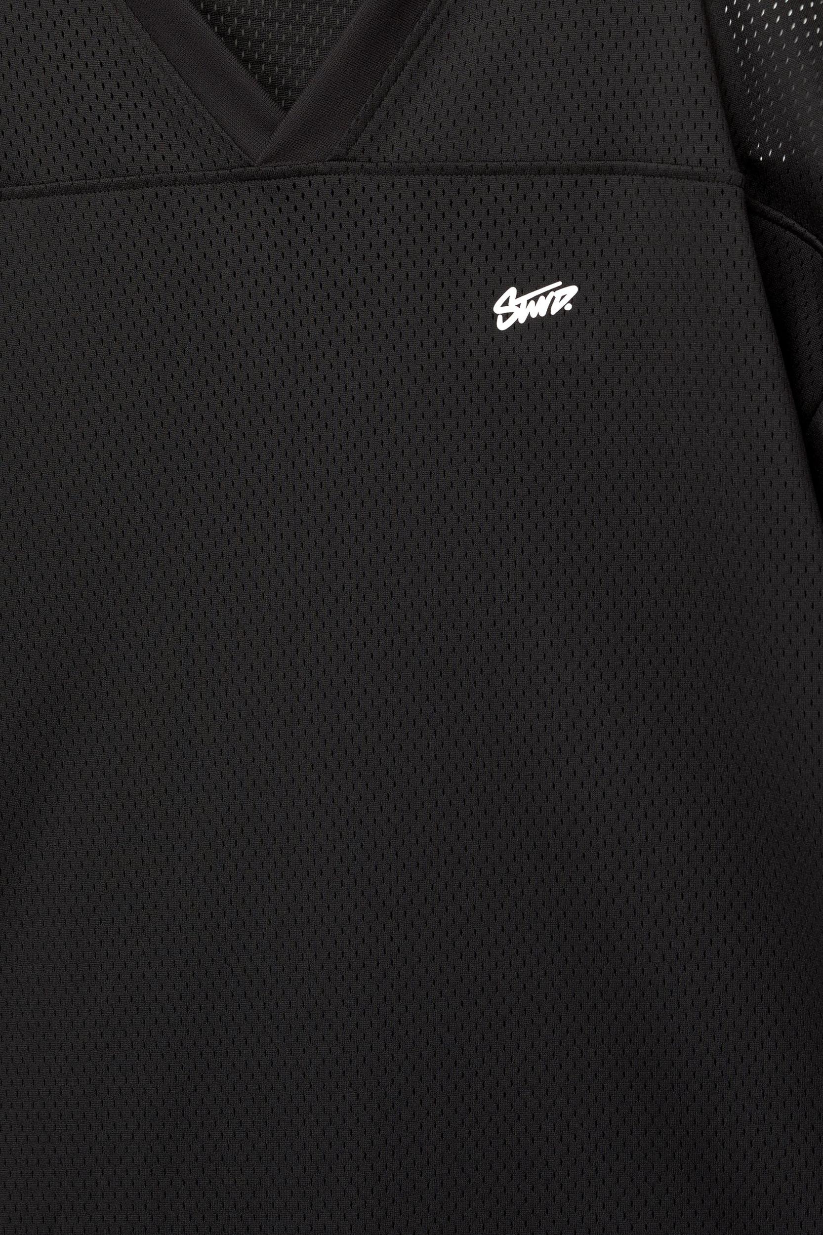 STWD mesh fabric T-shirt Product Image