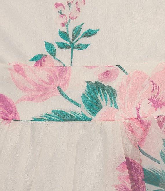 B. Darlin Floral Print Ruffled A-Line Dress Product Image