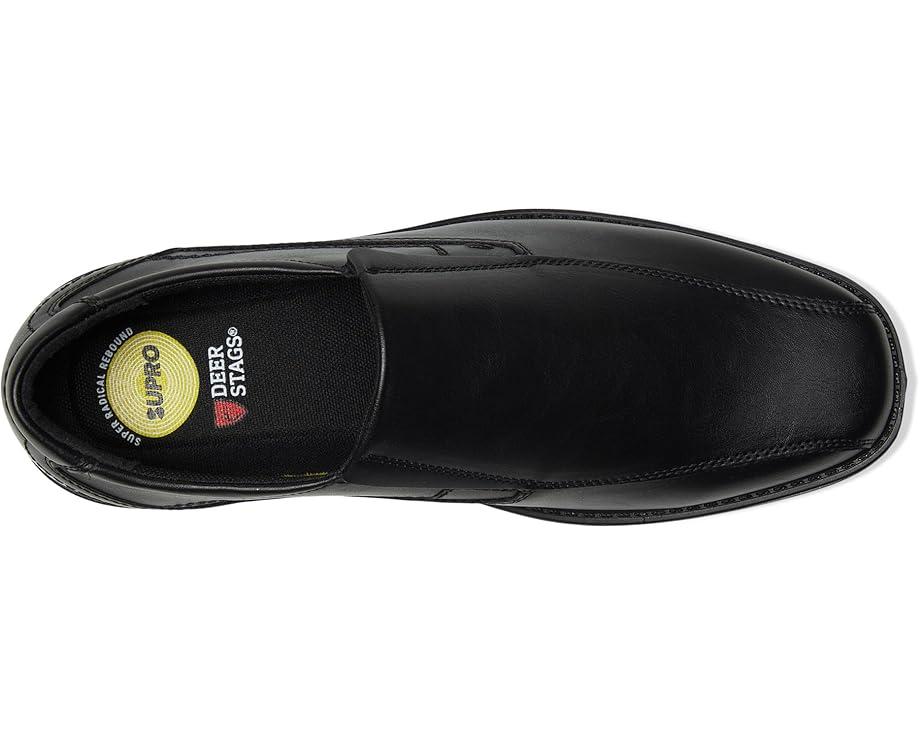 Stark Moccasin Toe Slip-On Leather Dress Casual Business Formal Loafer Product Image