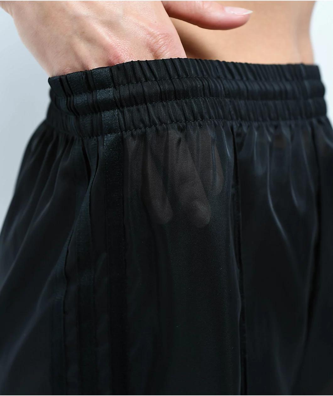 adidas adicolor Sheer Black Track Pants Product Image