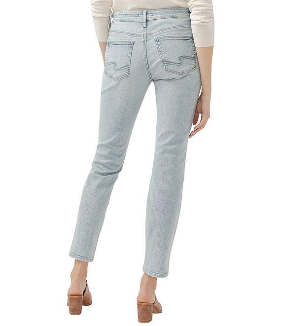 Silver Jeans Co. Mid Rise Slim Leg Relaxed Boyfriend Jeans Product Image