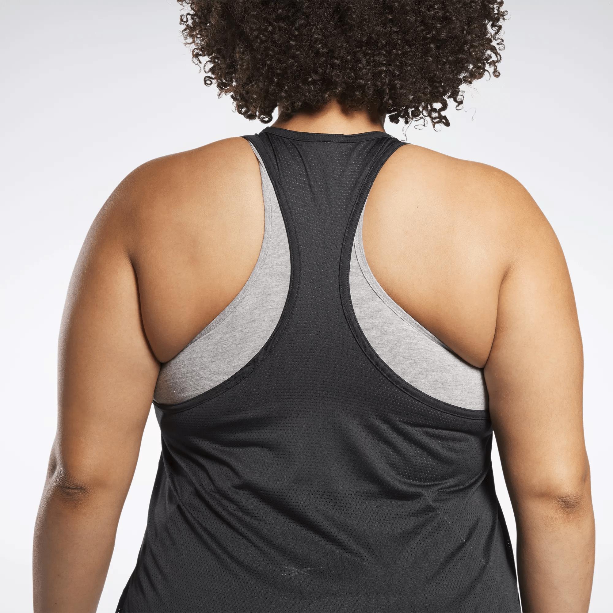 Women's Workout Ready Mesh Back Tank Top (Plus Size) Female Product Image
