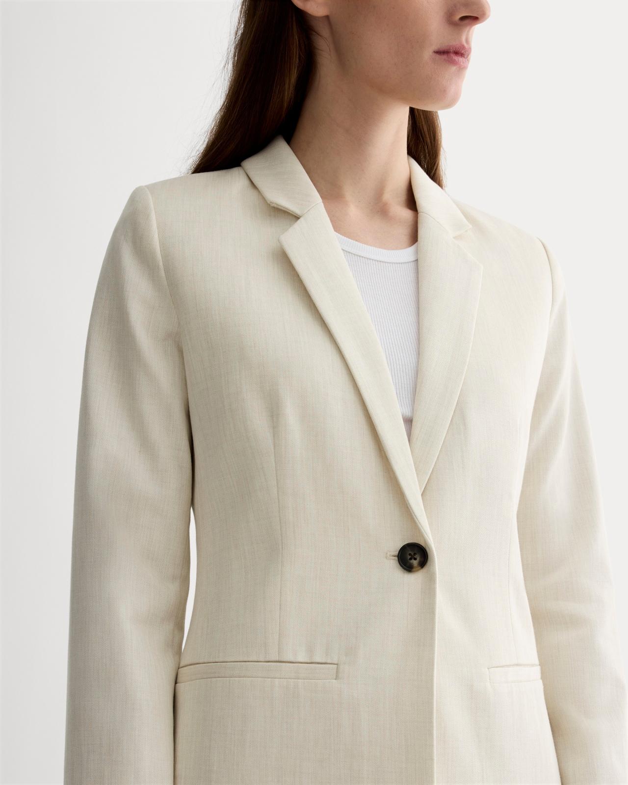 The Relaxed Blazer in Buttersmooth Product Image