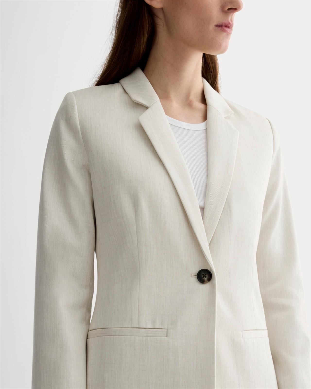 The Relaxed Blazer in Buttersmooth Product Image