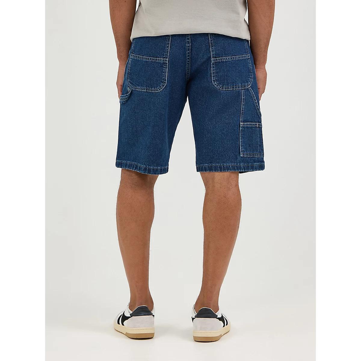 Men's Wrangler® Five Star Premium Carpenter Shorts in Dark Indigo Product Image