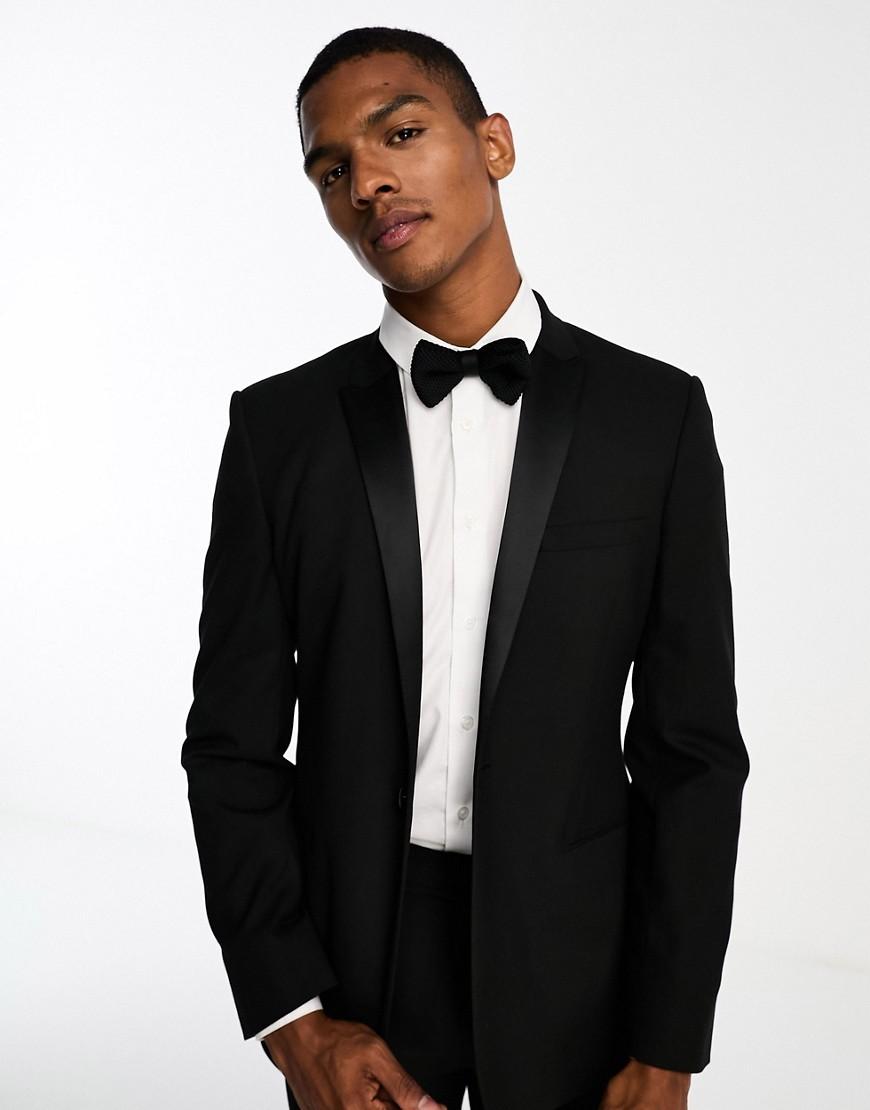ASOS DESIGN skinny tuxedo suit jacket Product Image