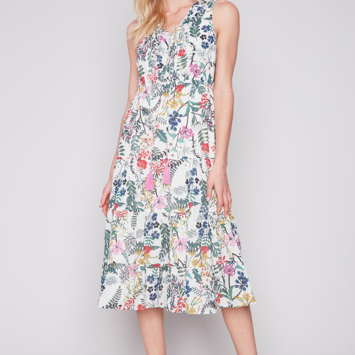 Floral Tiered  Dress Product Image